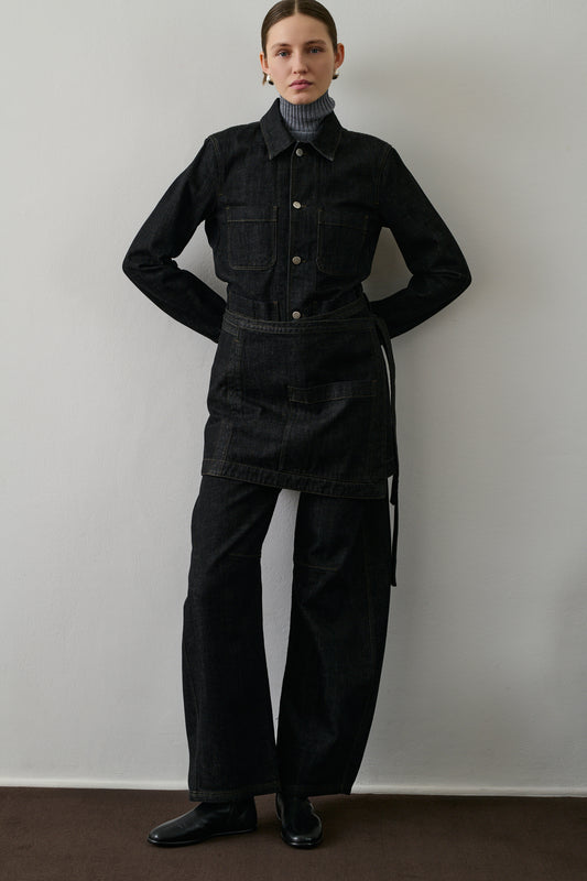 Veste Garry - Denim Brut Noir - Coton - Femme