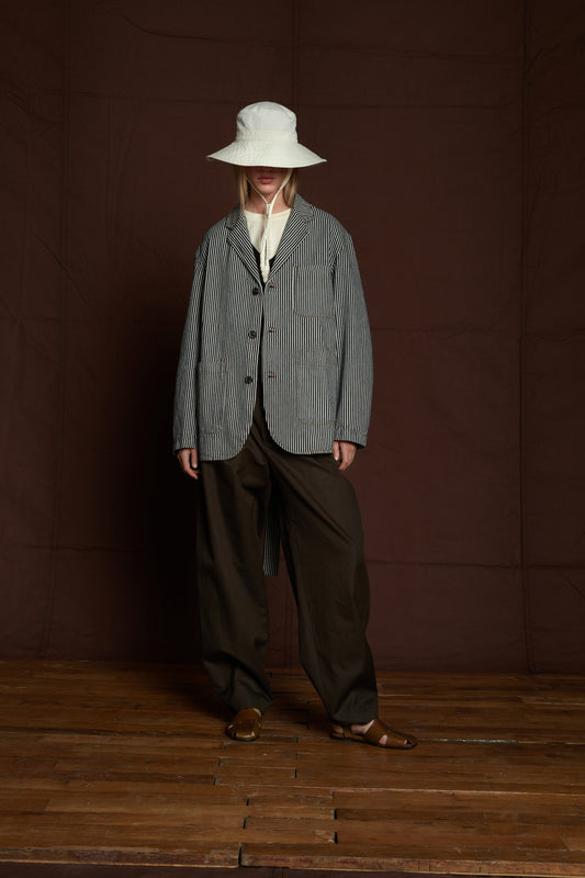 Veste Alphonse - Noir/Blanc - Coton - Femme