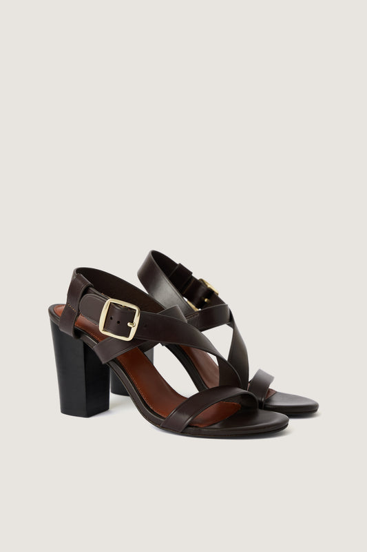PAOLINA BROWN SANDALS