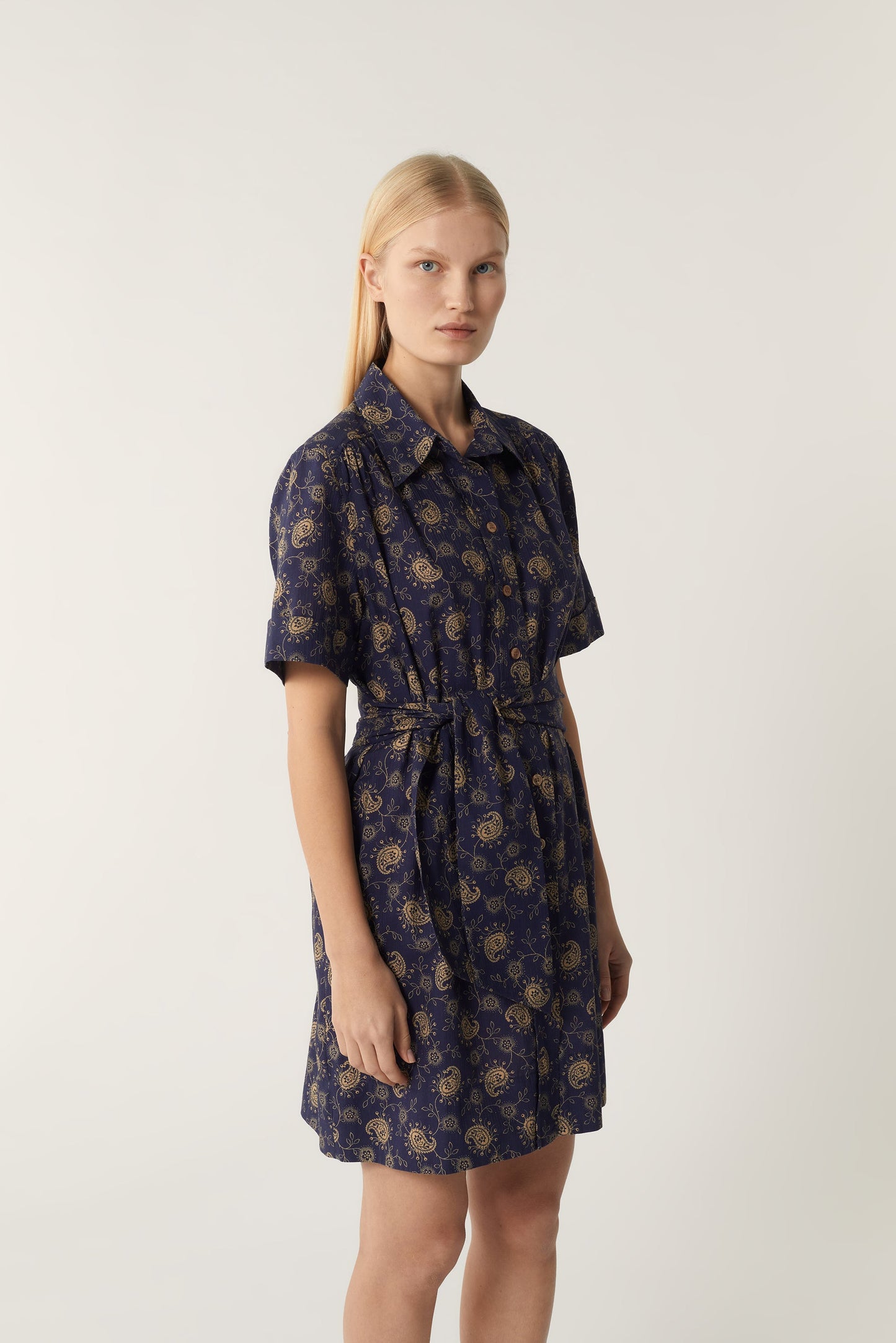MAUD NAVY DRESS