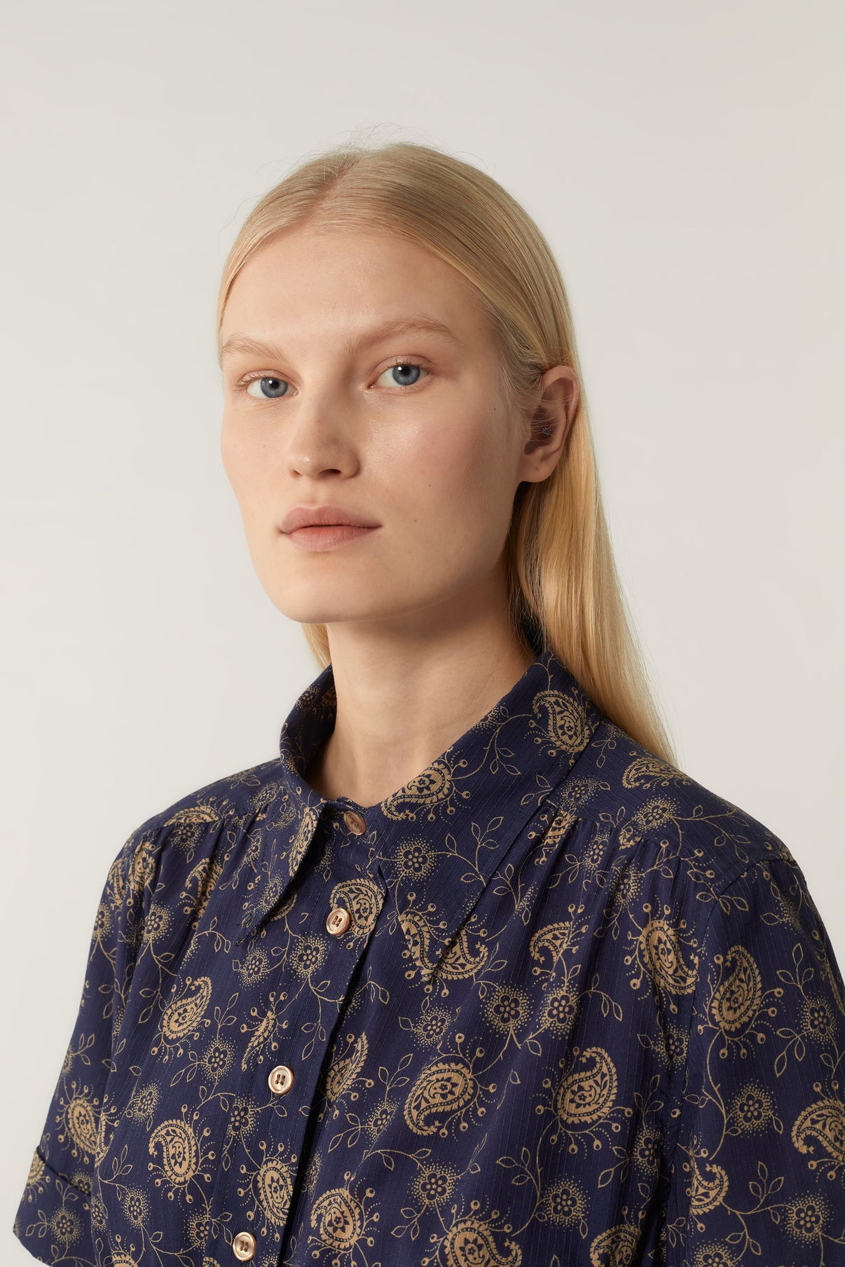 MAUD NAVY DRESS vue 10