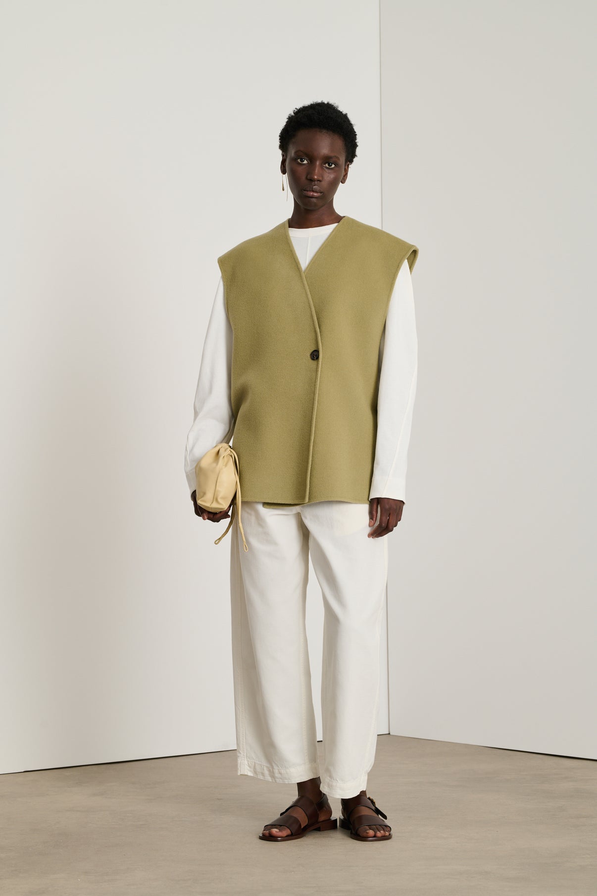 Blouson Evasion - Argile - Laine - Femme vue 3