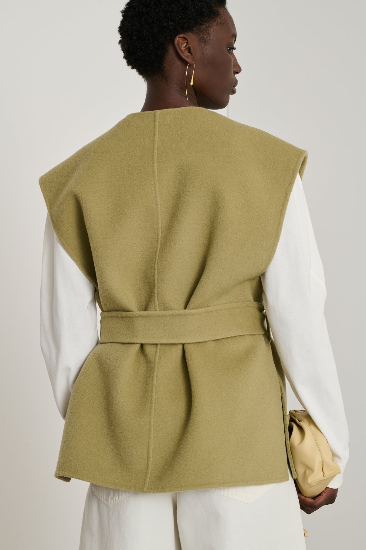 Blouson Evasion - Argile - Laine - Femme vue 2