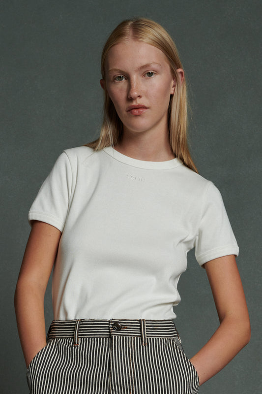 Tee-Shirt Aristide - Blanc - Coton - Femme
