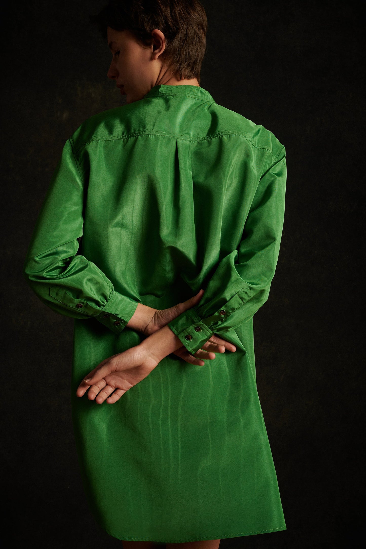 PLAISANCE GREEN DRESS