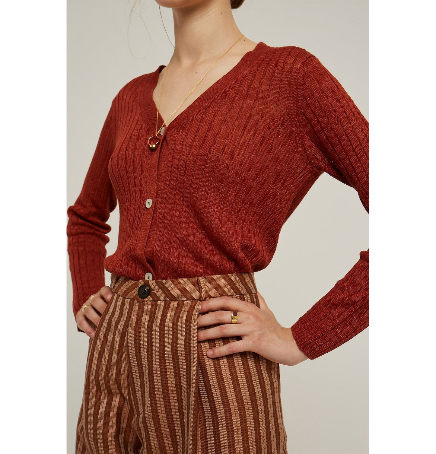 GREEN FIBRE Cardigan 