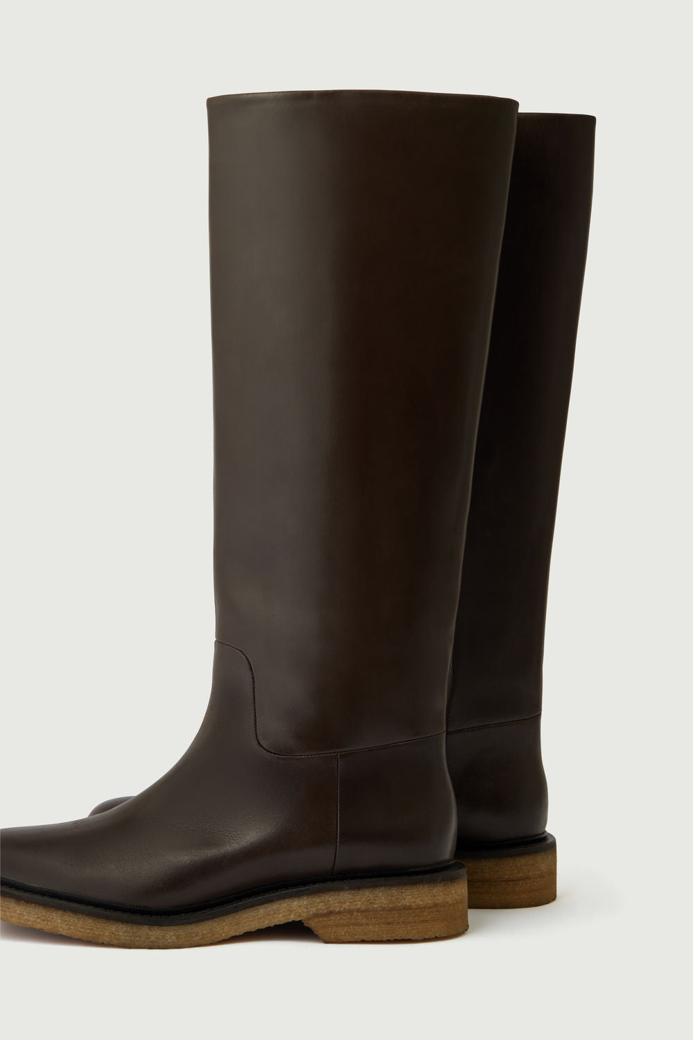 Bottes Babylon - Ébène - Cuir - Femme vue 6